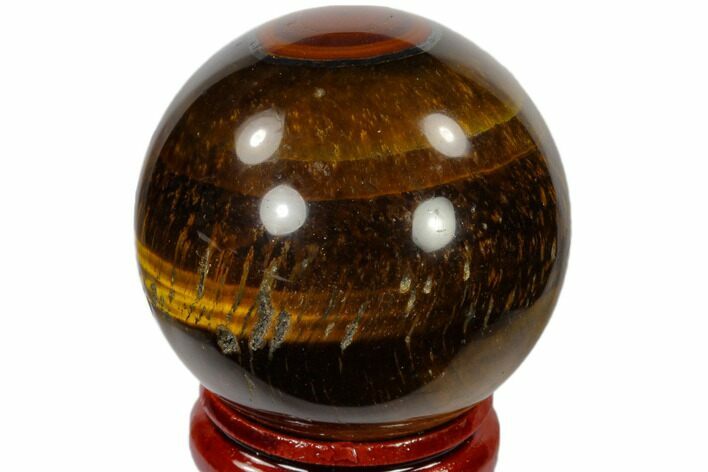 Polished Tiger's Eye Sphere - South Africa #116066